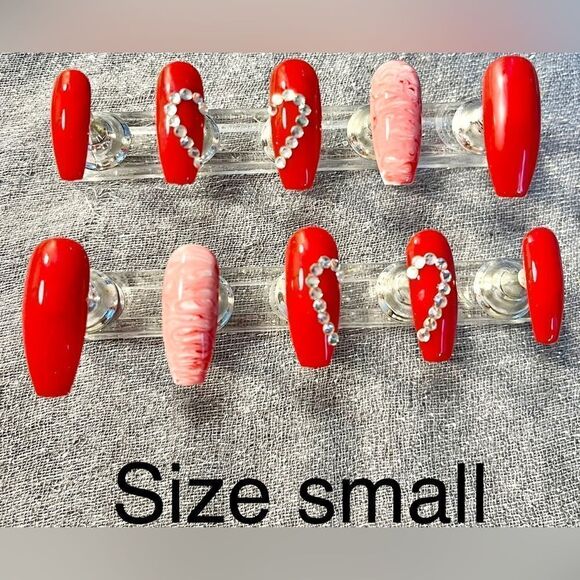 Piece of my heart gel pressons - Picture 6 of 11